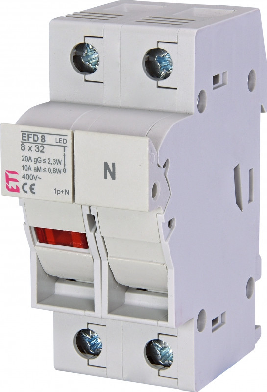 siguranta efd 8 1p+n led 002520012